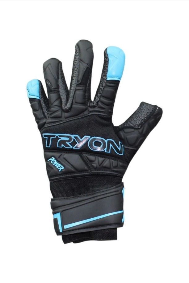 TRYON Siyah Futbol Kaleci Eldiveni Power