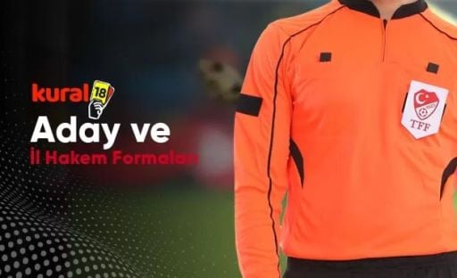 Diadora, Lotto, Kural18 Aday ve İl Hakem Formaları