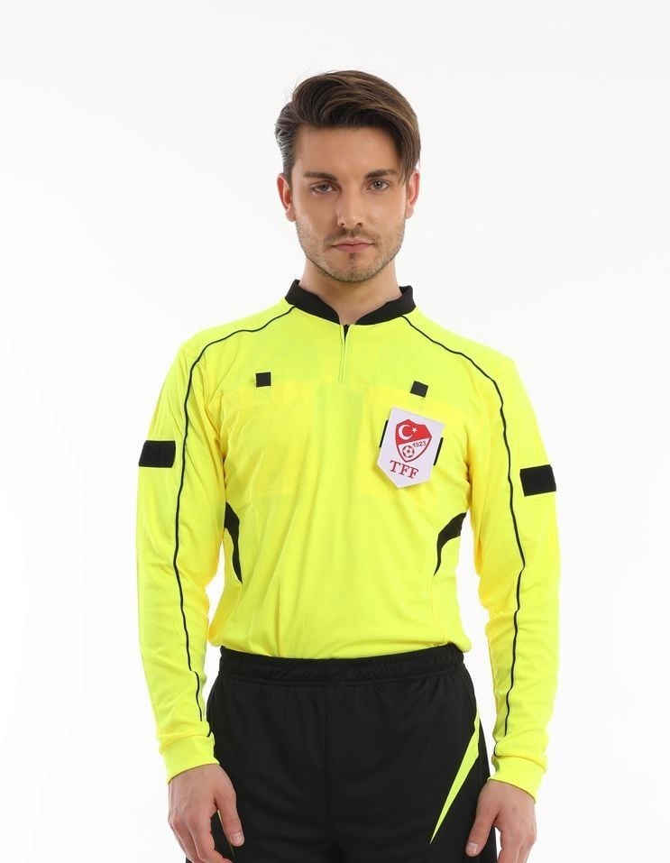 Kural18 UZUN KOL Sarı Aday ve İl Hakem Forması, K0103