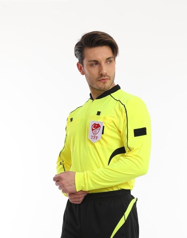 Kural18 UZUN KOL Sarı Aday ve İl Hakem Forması, K0103