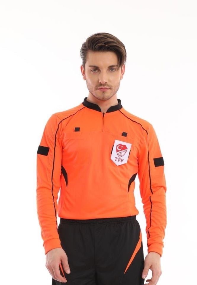 Kural18 UZUN KOL Turuncu Aday ve İl Hakem Forması, K0103