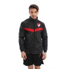 Kural18 TFF Yeni Still Siyah Yağmurluk K0105