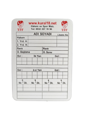 Hakem Tafsilat Kartı