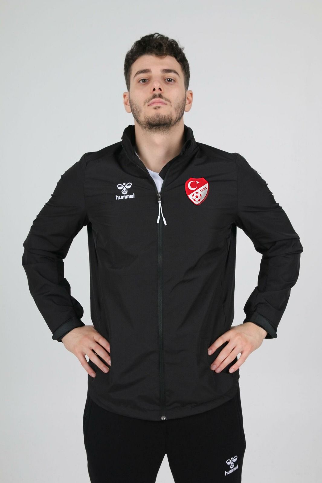 Hummel TFF Yağmurluk Siyah