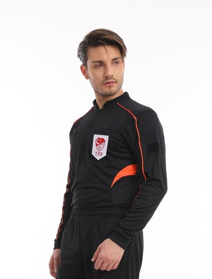 Kural18 UZUN KOL Siyah Aday ve İl Hakem Forması K0103