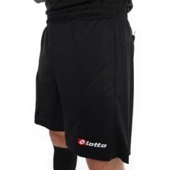 Lotto Düz Siyah Hakem Forma Şortu R0791