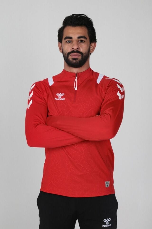 HUMMEL Dream Yarım Fermuar EŞOFMAN ÜSTÜ Kırmızı