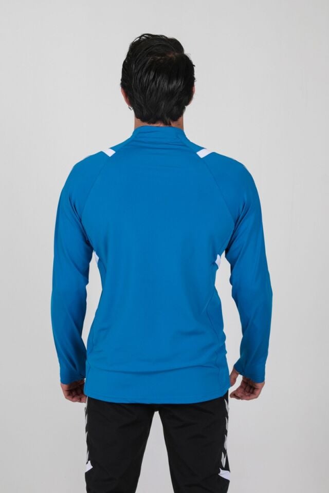 HUMMEL Dream Yarım Fermuar EŞOFMAN ÜSTÜ Mavi