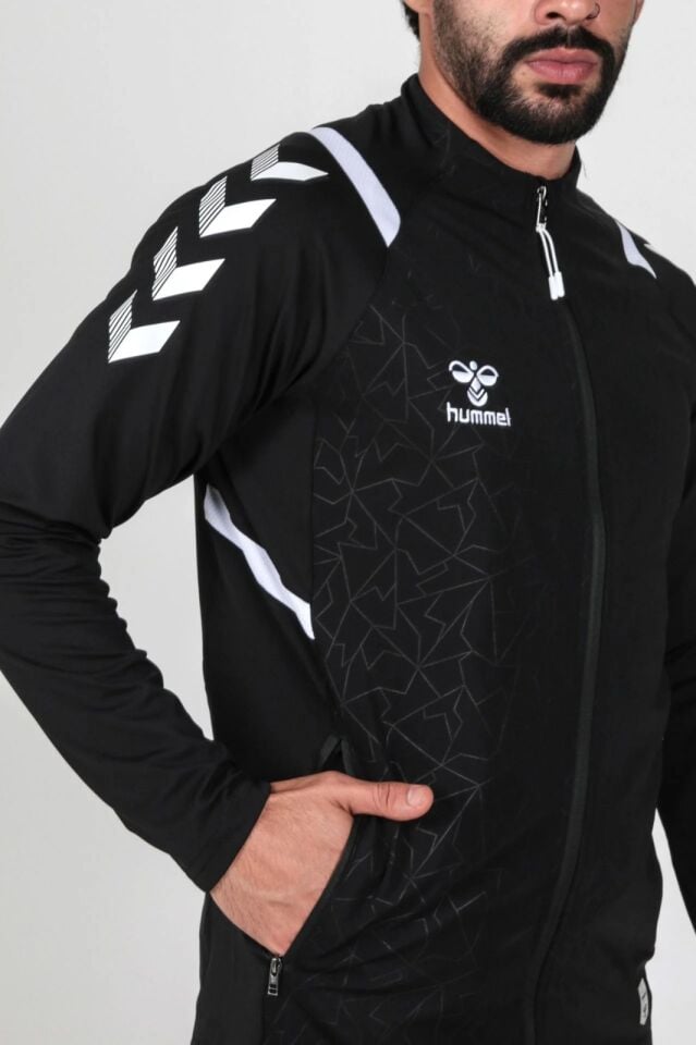 HUMMEL Dream Tam Fermuar KAMP EŞOFMAN ÜSTÜ Siyah