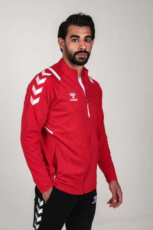 HUMMEL Dream Tam Fermuar KAMP EŞOFMAN ÜSTÜ Kırmızı