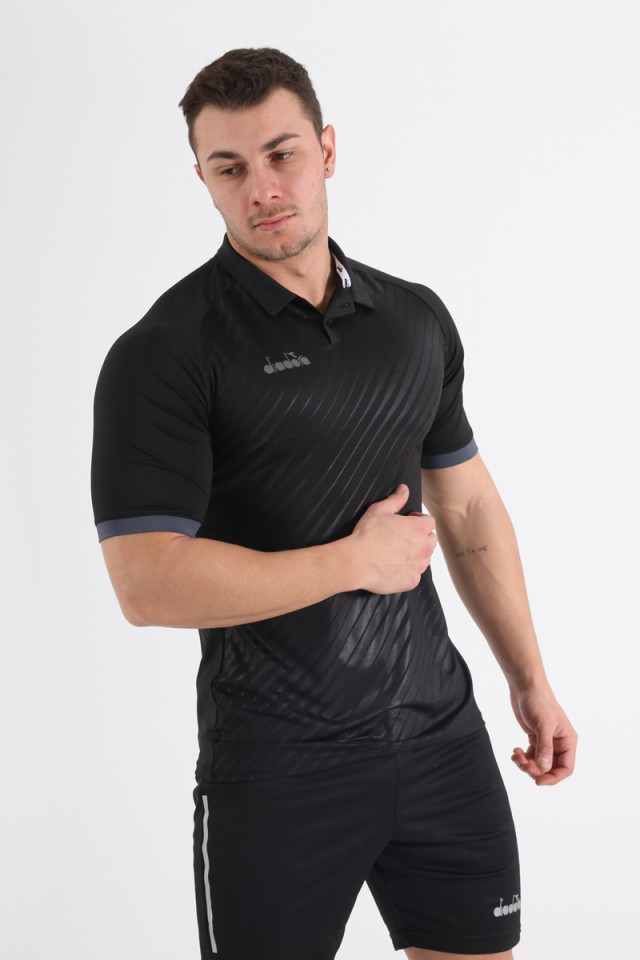 Diadora Elite Kamp T-Shirt Siyah