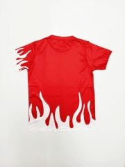 Sportech Kırmızı Alevli Forma Takımı R0123 (Tek Kelime İsim ve Numara Yazılır)