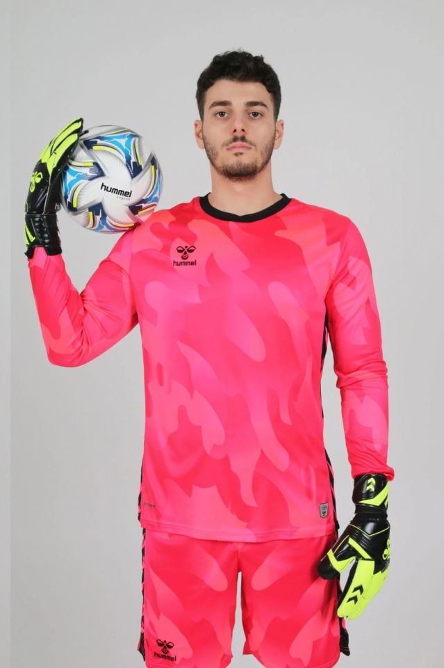 Hummel Elegance Kaleci Tek Üst Forma Nar Çiçeği