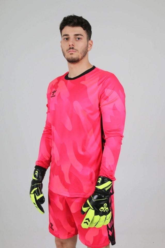 Hummel Elegance Kaleci Tek Üst Forma Nar Çiçeği