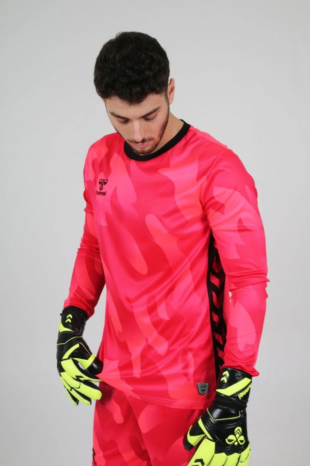 Hummel Elegance Kaleci Tek Üst Forma Nar Çiçeği
