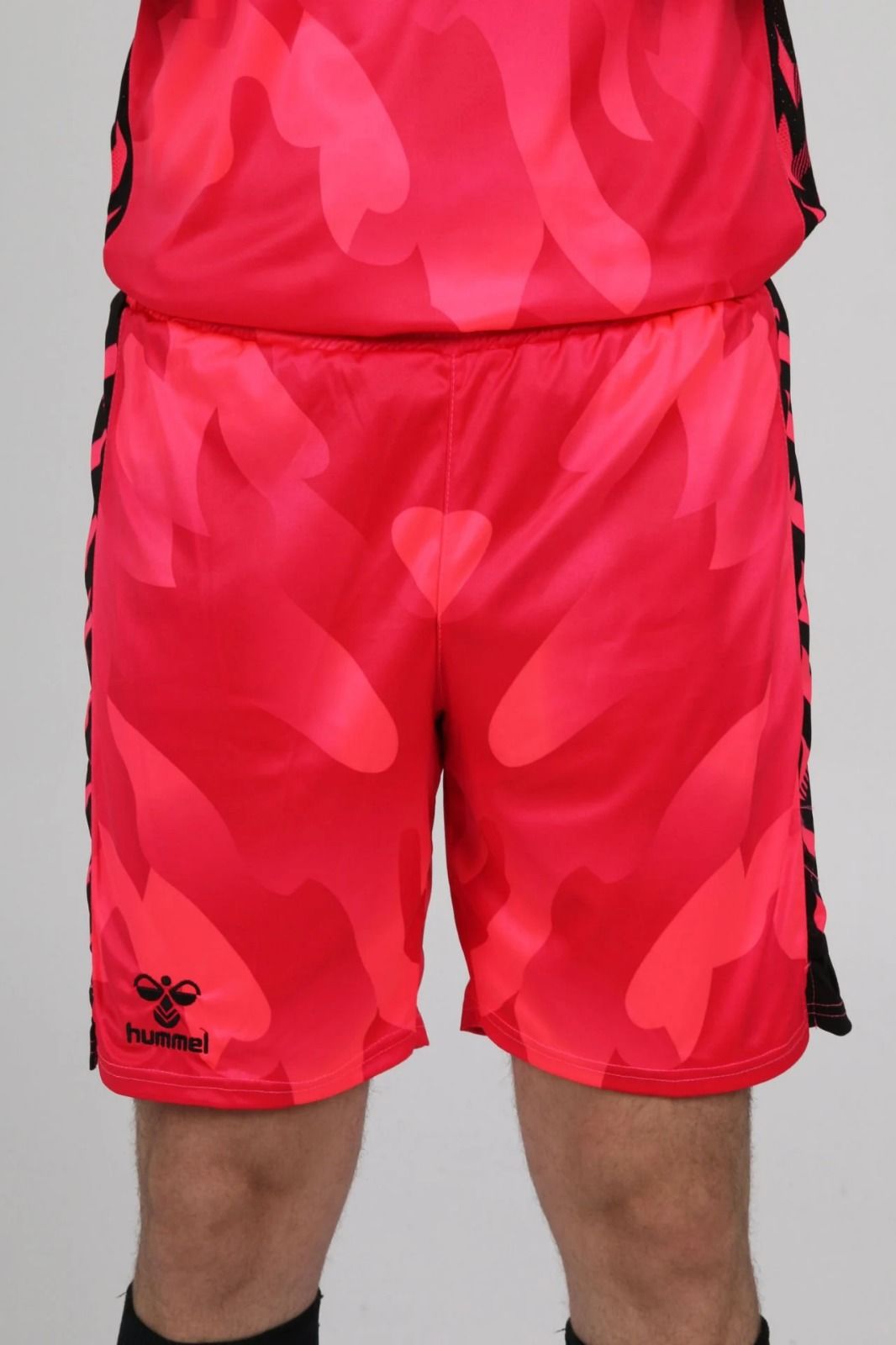 Hummel Elegance Kaleci Şort Nar Çiçeği