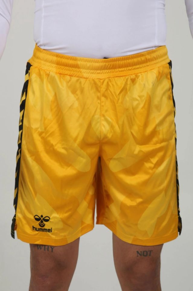 Hummel Elegance Kaleci Şort Sarı