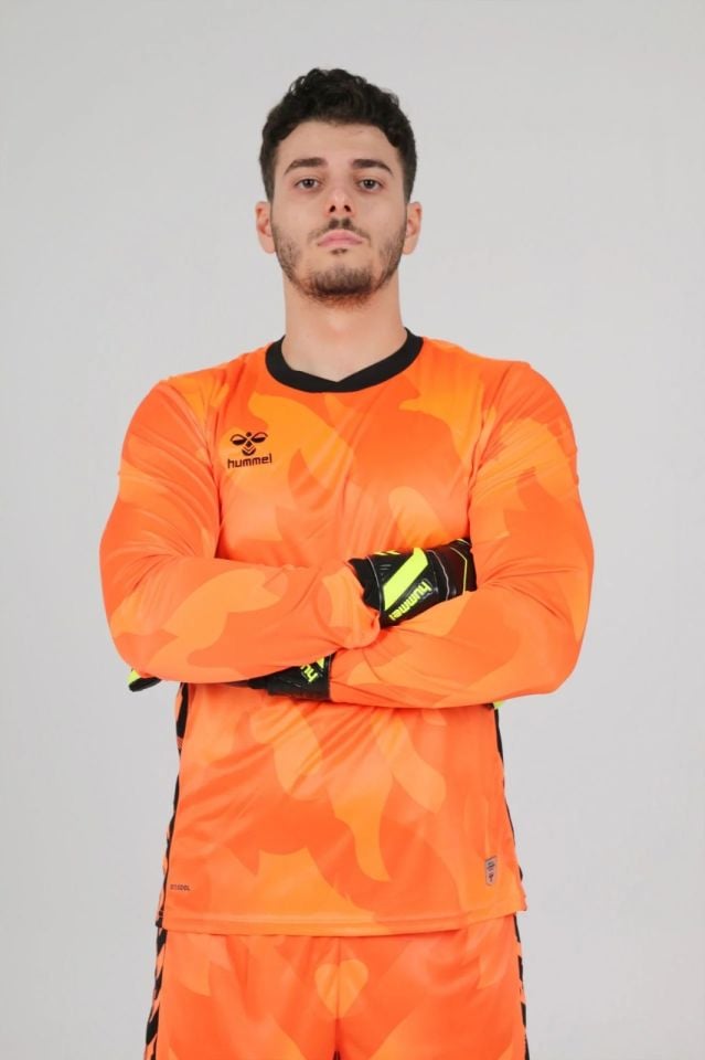 Hummel Elegance Kaleci Tek Üst Forma Neon Turuncu