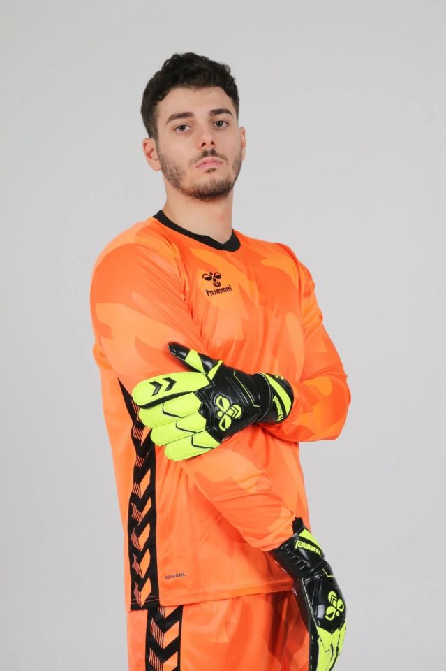Hummel Elegance Kaleci Tek Üst Forma Neon Turuncu
