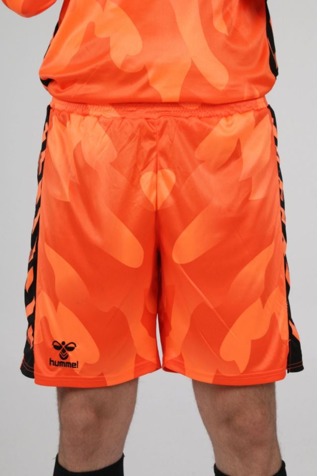 Hummel Elegance Kaleci Şort Neon Turuncu