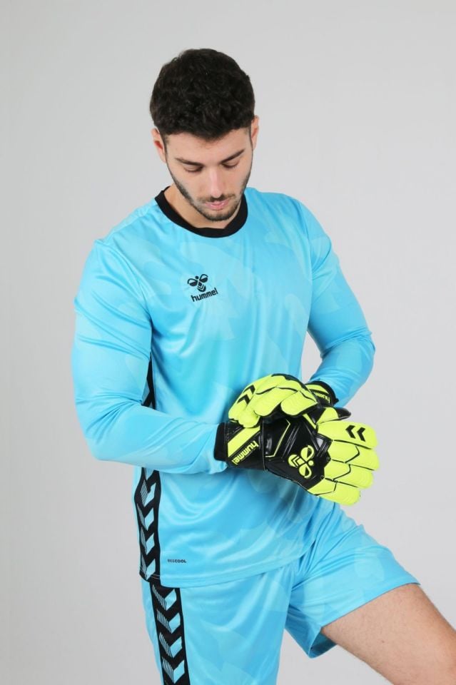 Hummel Elegance Kaleci Tek Üst Forma Buz Mavi