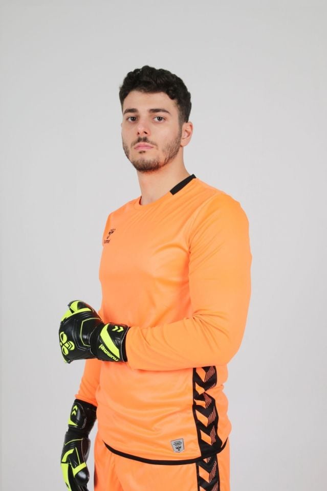 Hummel Royal Kaleci Tek Üst Forma Neon Turuncu