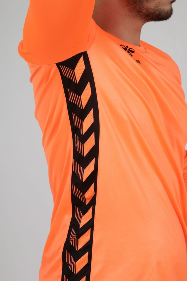 Hummel Royal Kaleci Tek Üst Forma Neon Turuncu