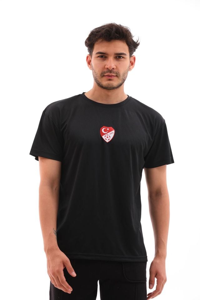 Siyah Hakem Antrenman Tişörtü, K0166 (Yağmur)