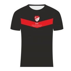 Siyah Hakem Antrenman Tişörtü, K0118