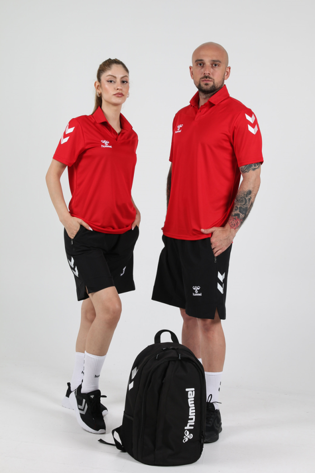 Hummel Oregon Kamp Tişört Kırmızı