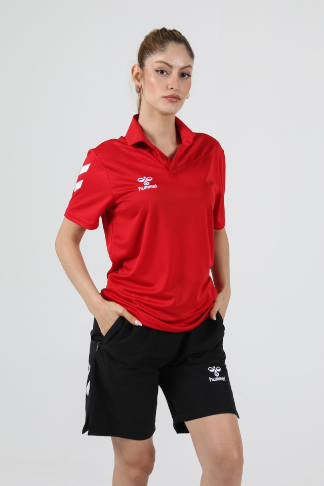 Hummel Oregon Kamp Tişört Kırmızı