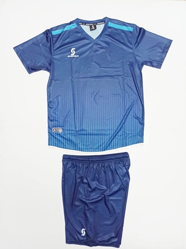 Sportech Lacivert-Turkuaz Forma Takımı K0138 (TEK KELİME ISİM VE NUMARA YAZILIR)