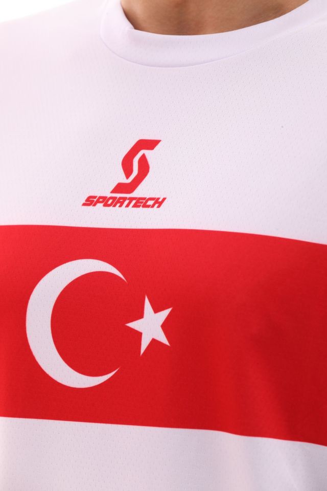 K0140 TÜRKİYE MİLLİ TAKIM FORMASI BEYAZ (TEK KELİME ISİM VE NUMARA YAZILIR)