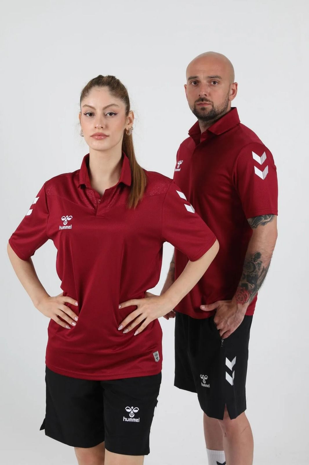 Hummel Oregon Kamp Tişört Bordo