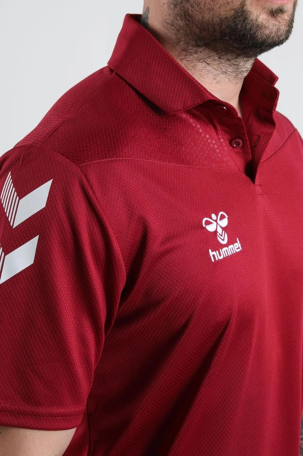 Hummel Oregon Kamp Tişört Bordo