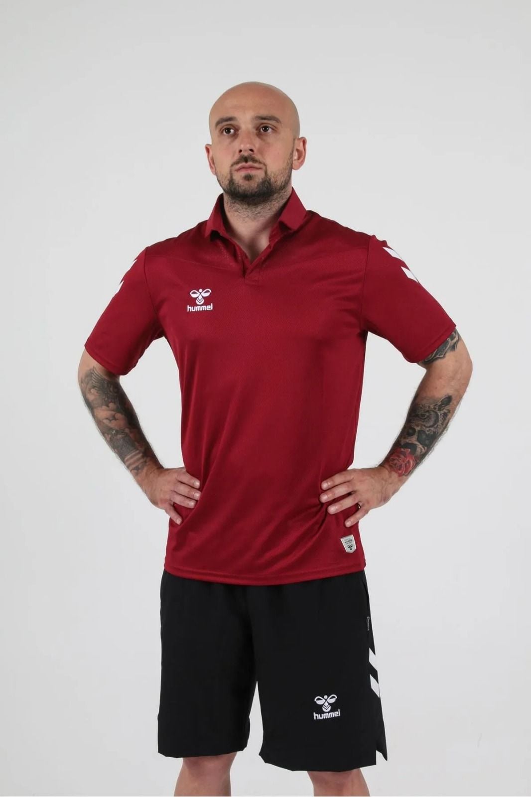 Hummel Oregon Kamp Tişört Bordo