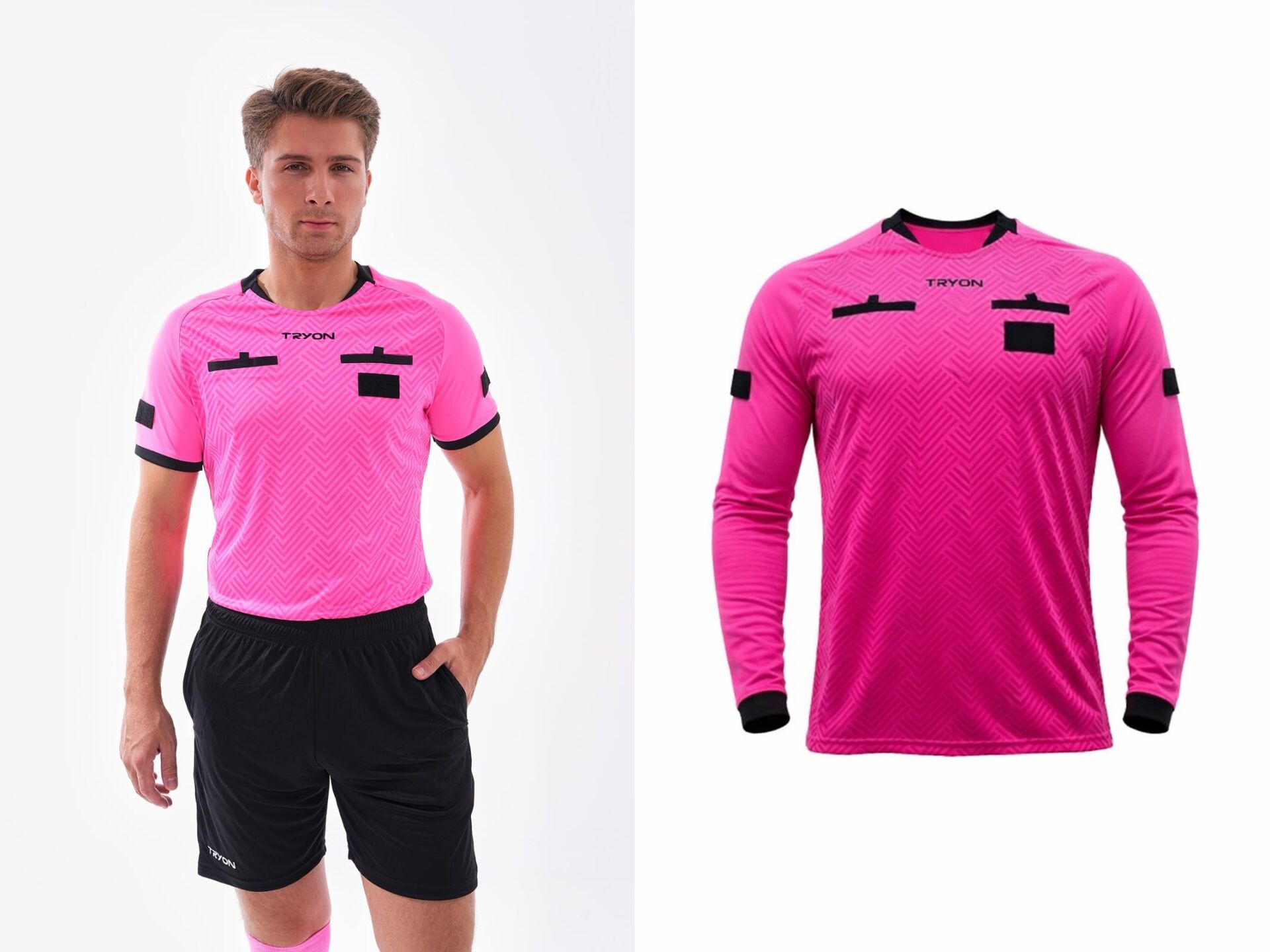 TRYON Hakem Forma, Kısa-Uzun Kol, Pembe 1018050