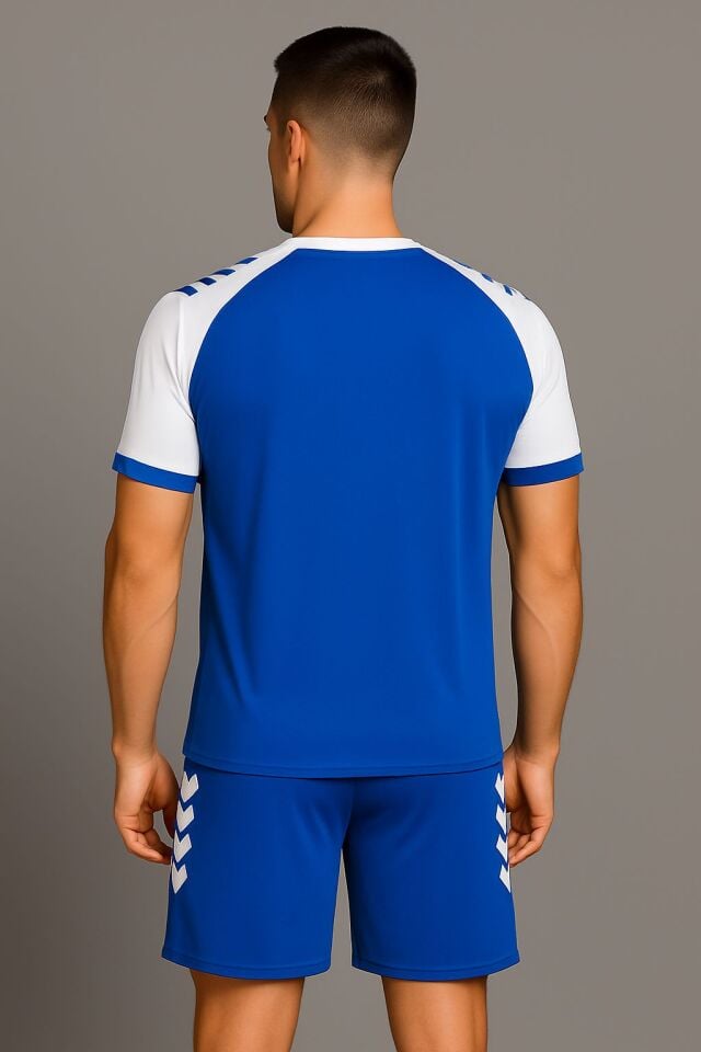 Sportech Mavi-Beyaz Forma Takımı (İsim ve Numara Yazılır) K0177