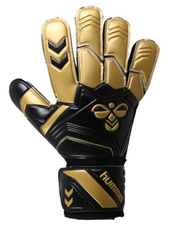 Hummel PERFORMANCE BLACK - ALTIN / GOLD Kaleci Eldiveni