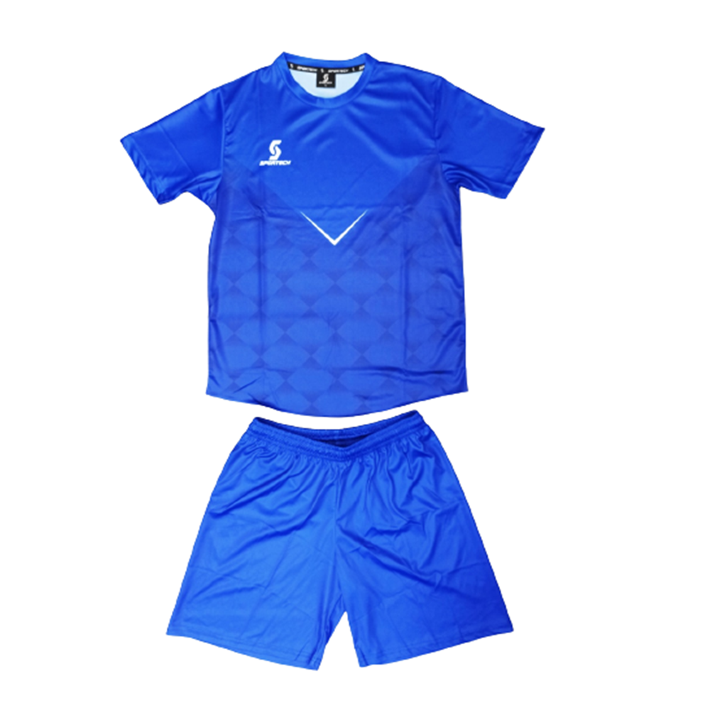 Sportech Mavi Forma Takımı K0150 (TEK KELİME ISİM VE NUMARA YAZILIR)