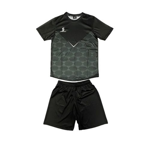 Sportech Siyah Forma Takımı (İsim Yazılır) K0147
