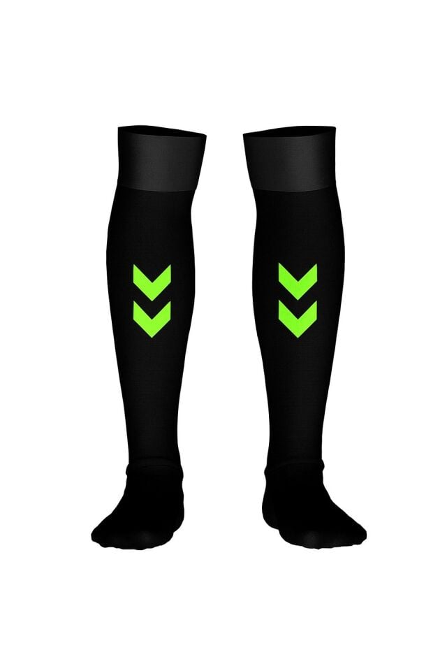 HUMMLE TFF HAKEM MAÇ ÇORABI SİYAH-NEON SARI