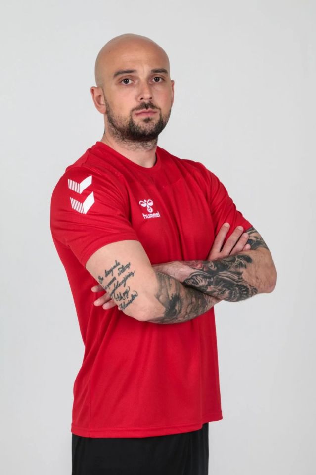 Hummel Oregon Antrenman Tişört Kırmızı