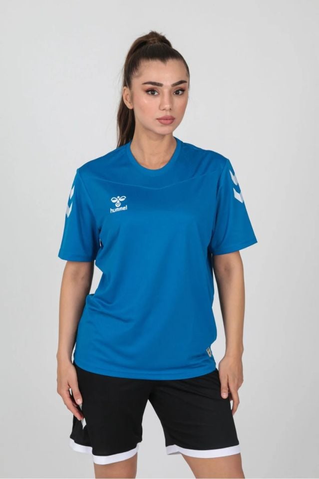 Hummel Oregon Antrenman Tişört Saks Mavi