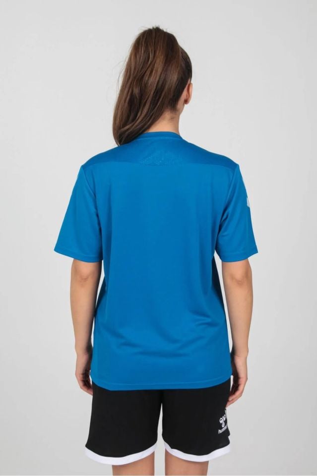 Hummel Oregon Antrenman Tişört Saks Mavi