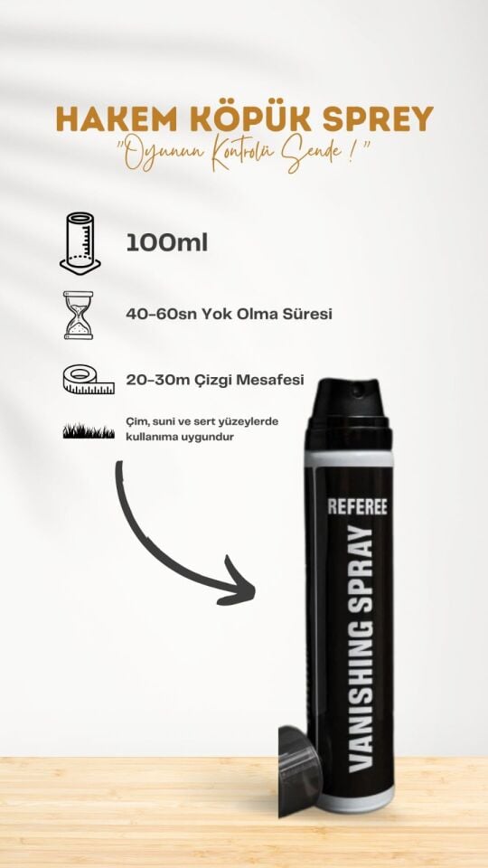 Hakem Köpük Sprey Kural18 100 ml