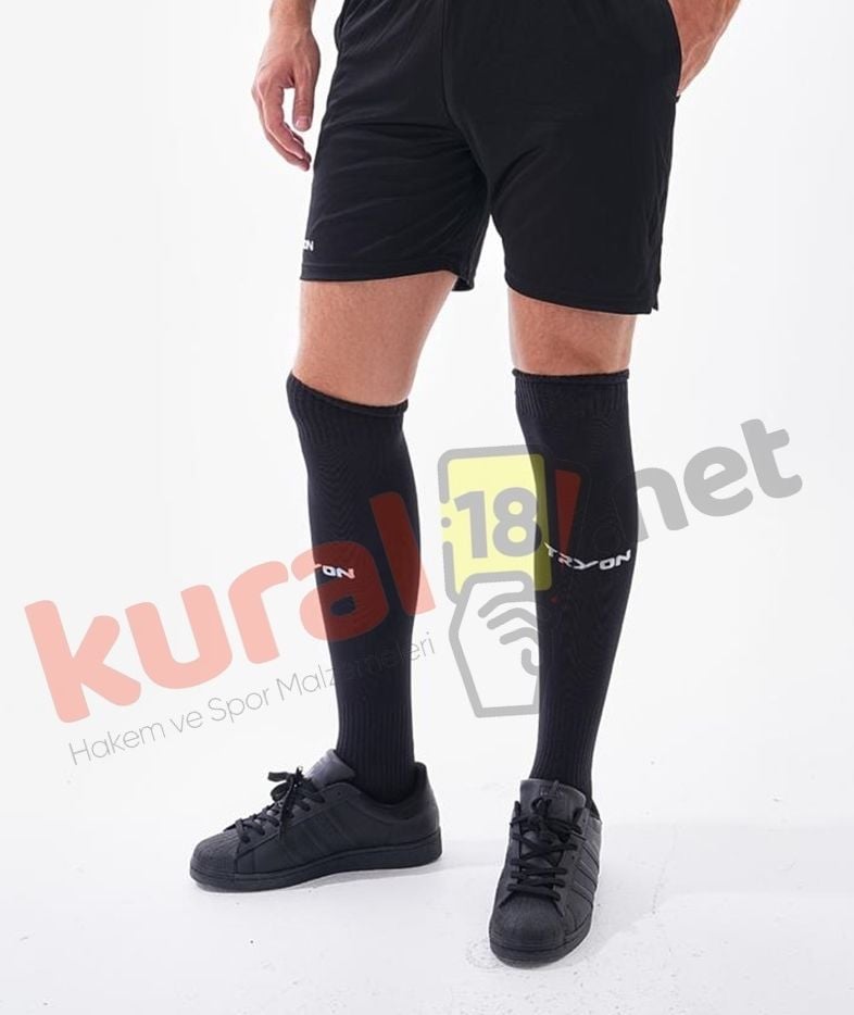 Tryon Hakem ve Futbolcu Konç, Profesyonel Tozluk, Siyah