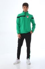 K18 Yeşil-Siyah Antrenman Eşofman Takımı K0157