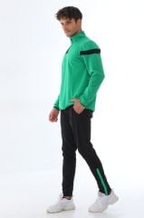 K18 Yeşil-Siyah Antrenman Eşofman Takımı K0157