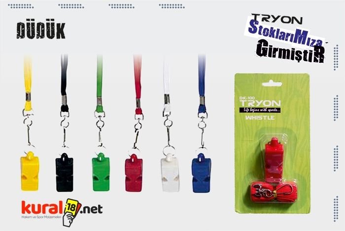 Tryon DK100 Hakem ve Antrenör Düdüğü